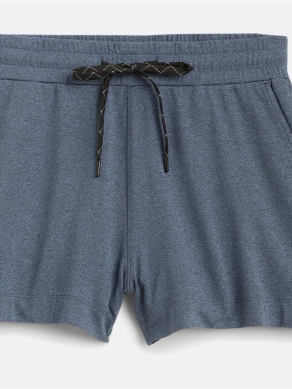 We Wander Heathered Gray Lounge Shorts